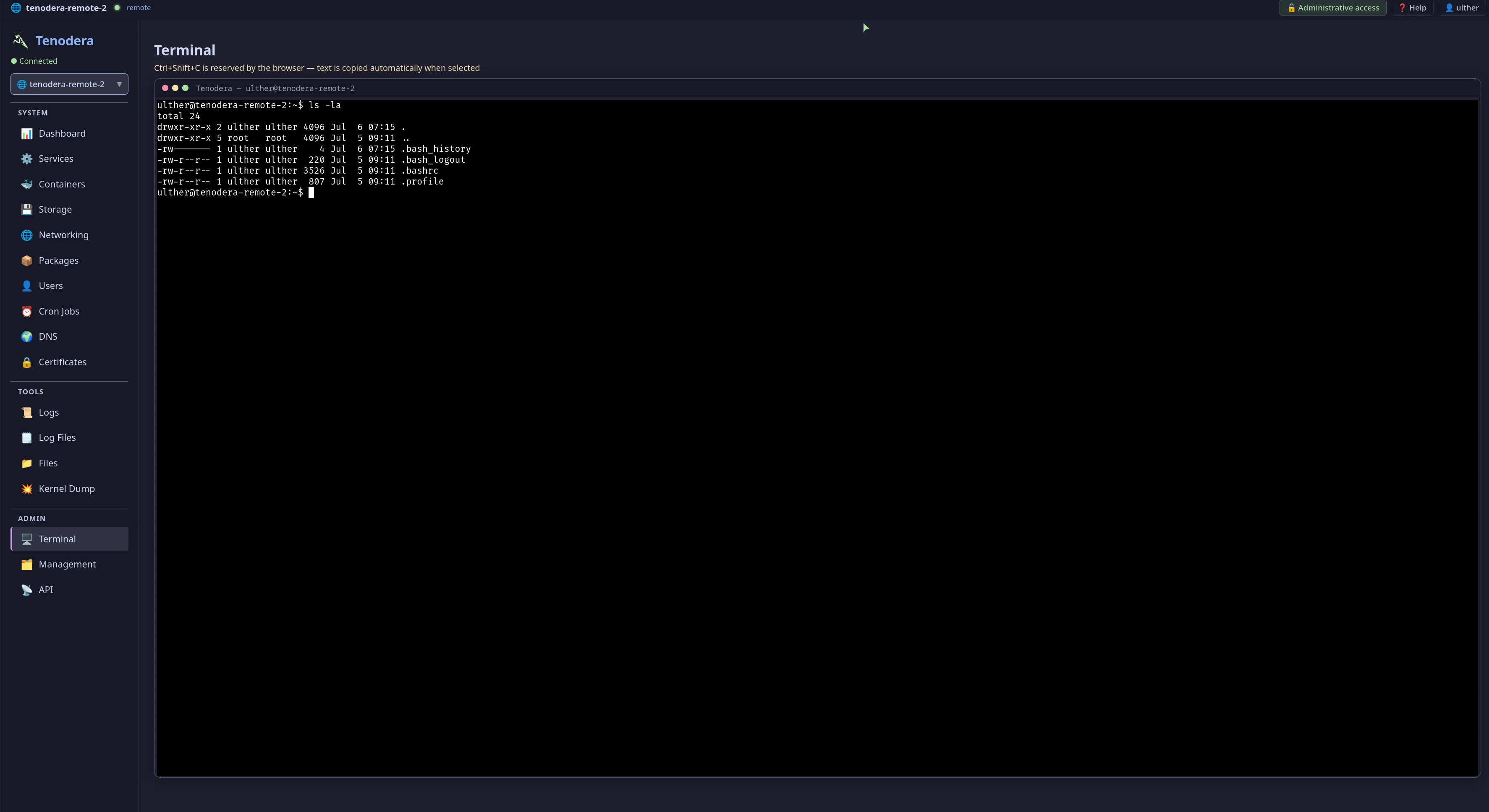 Terminal